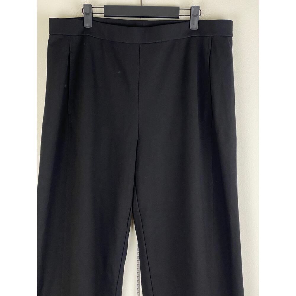 Eileen Fisher Lantern Pants Black Washable Flex Ponte XL - Picture 7 of 13